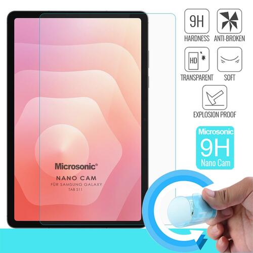 Microsonic Samsung Galaxy Tab S11 Nano Glass Cam Ekran Koruyucu