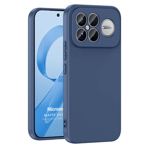 Microsonic Xiaomi Poco F8 Ultra Kılıf Groovy Soft Lacivert