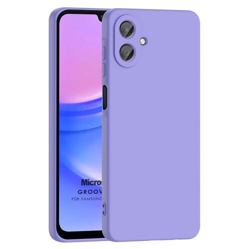 Microsonic Samsung Galaxy A07 Kılıf Groovy Soft Lila