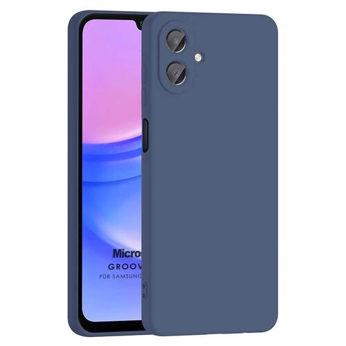 Microsonic Samsung Galaxy A07 Kılıf Groovy Soft Lacivert