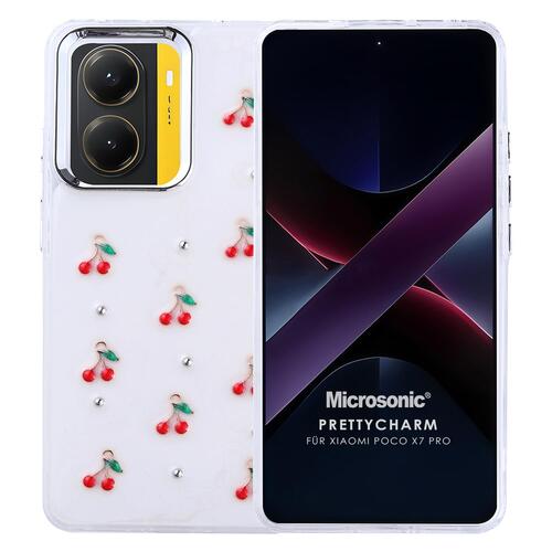 Microsonic Xiaomi Poco X7 Pro Kılıf PrettyCharm Cherry