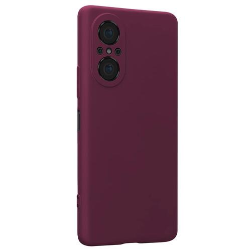 Microsonic Matte Silicone Huawei Nova 9 SE Kılıf Mor