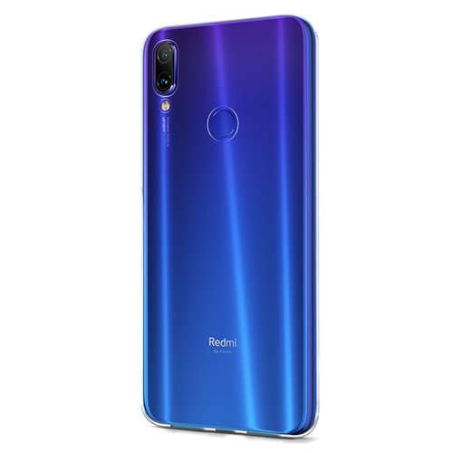 Microsonic Xiaomi Redmi Note 7 Pro Kılıf Transparent Soft Beyaz