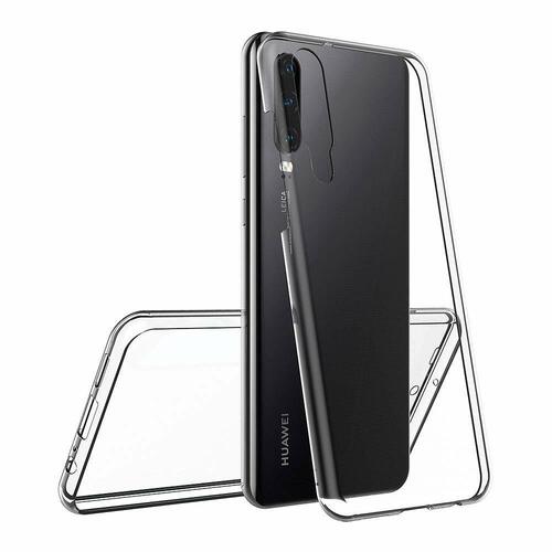 Microsonic Huawei P30 Kılıf 6 tarafı tam full koruma 360 Clear Soft Şeffaf