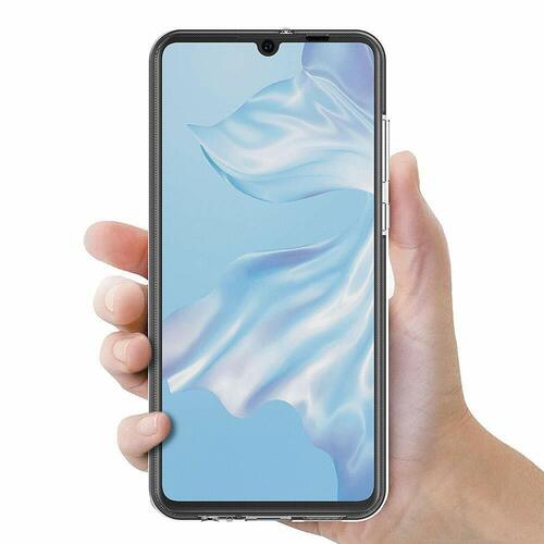 Microsonic Huawei P30 Kılıf 6 tarafı tam full koruma 360 Clear Soft Şeffaf