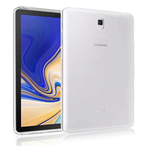 Microsonic Samsung Galaxy Tab S4 10.5'' T830 Kılıf Transparent Soft Beyaz