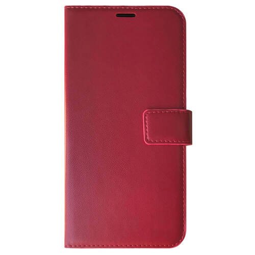 Microsonic Reeder P13 Blue Max Pro Kılıf Delux Leather Wallet Kırmızı