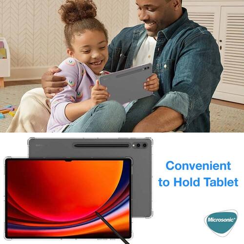 Microsonic Samsung Galaxy Tab S11 Ultra Kılıf Shock Absorbing Şeffaf