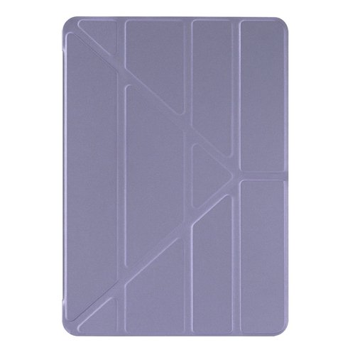 Microsonic Apple iPad Pro 12.9'' 2021 5. Nesil Kılıf (A2378-A2461-A2379-A2462) Origami Pencil Lila