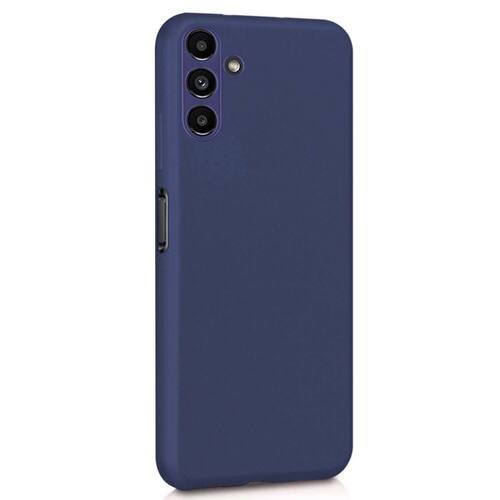 Microsonic Matte Silicone Samsung Galaxy A04S Kılıf Lacivert