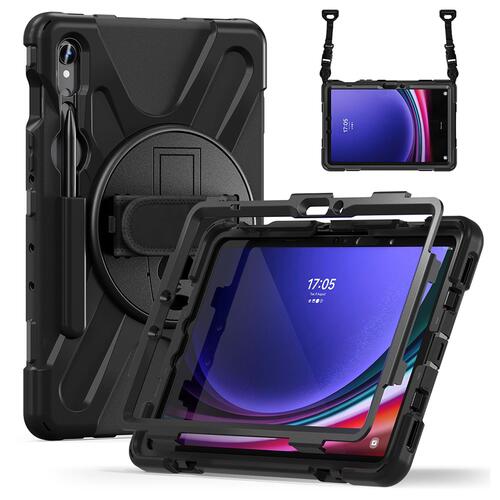 Microsonic Samsung Galaxy Tab S10 FE Kılıf Heavy Defender Siyah