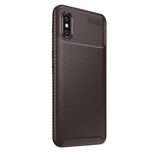 Microsonic Xiaomi Mi 8 Pro Kılıf Legion Series Kahverengi