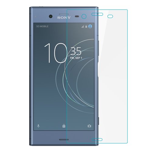 Microsonic Sony Xperia XZ1 Temperli Cam Ekran koruyucu Kırılmaz film