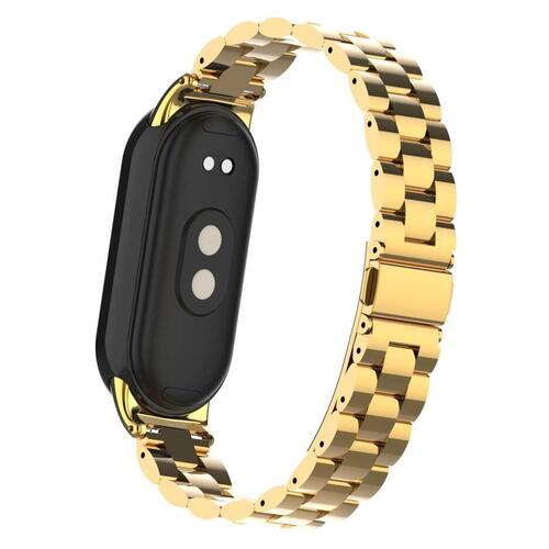 Microsonic Xiaomi Mi Band 9 Metal Stainless Steel Kordon Gold