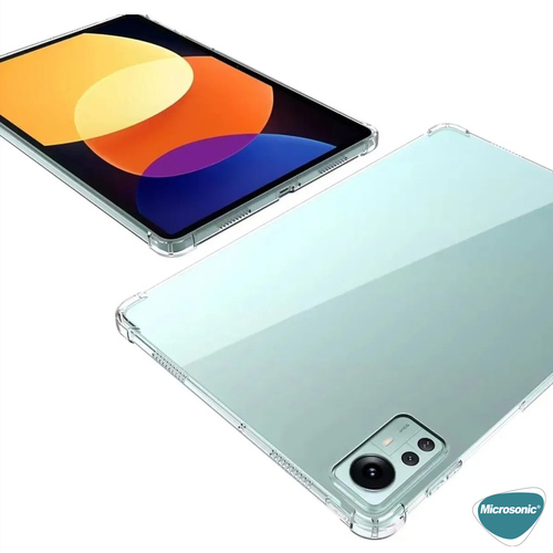 Microsonic Xiaomi Redmi Pad 2 Kılıf Shock Absorbing Şeffaf