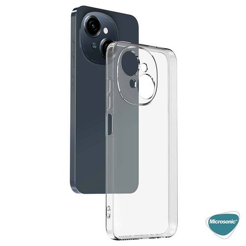 Microsonic TECNO Spark Go 1 Kılıf Transparent Soft Şeffaf