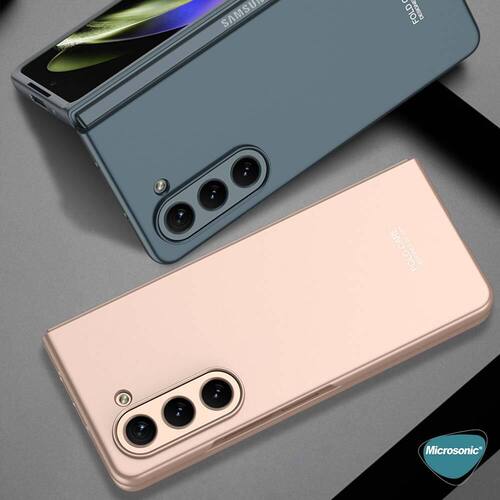 Microsonic Samsung Galaxy Z Fold 5 Kılıf Shape Hard Cover Siyah