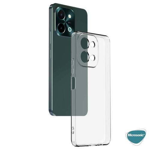 Microsonic Vivo Y28 4G Kılıf Transparent Soft Şeffaf