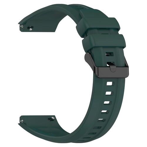 Microsonic Huawei Watch GT5 Pro 42mm Kordon, Silicone SwiftBands Petrol Yeşili