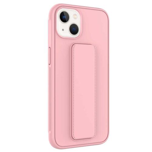 Microsonic Apple iPhone 15 Plus Kılıf Hand Strap Rose Gold