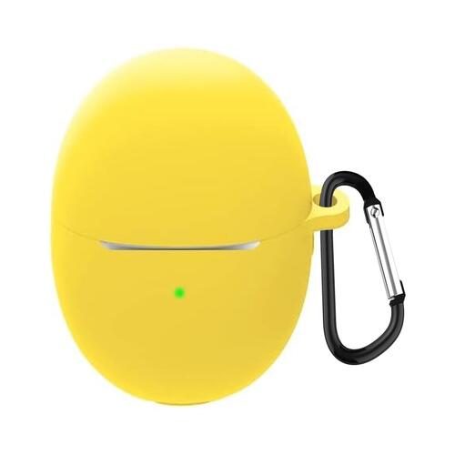 Microsonic Huawei FreeBuds 6 Mat Silikon Kılıf Sarı