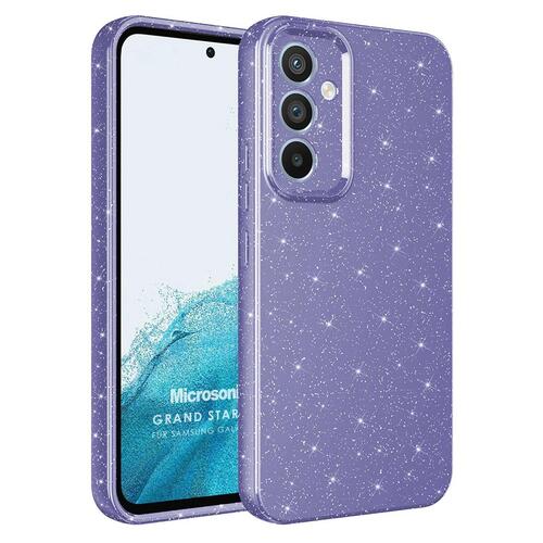Microsonic Samsung Galaxy S24 Plus Kılıf Grand Stardust Mor