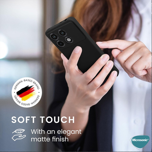 Microsonic Matte Silicone Honor 400 Pro Kılıf Lacivert