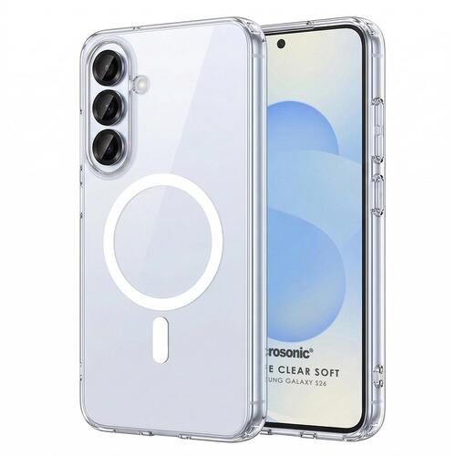 Microsonic Samsung Galaxy S26 Kılıf MagSafe Clear Sararmaz Şeffaf