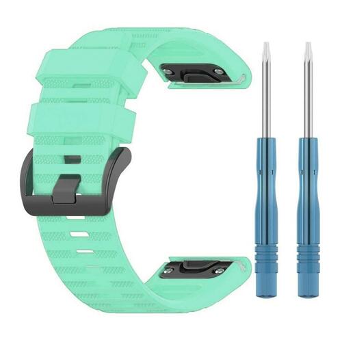 Microsonic Garmin Forerunner 945 Blue Bundle Kordon Quick Fit Strap Band Mint