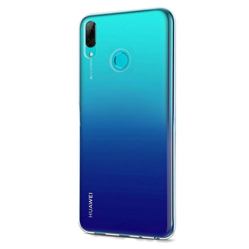 Microsonic Huawei P Smart 2019 Kılıf Transparent Soft Beyaz