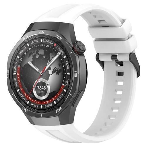 Microsonic Huawei Watch GT5 Pro 46mm Kordon, Silicone SwiftBands Beyaz