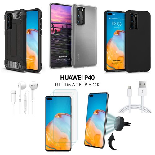 Microsonic Huawei P40 Kılıf & Aksesuar Seti