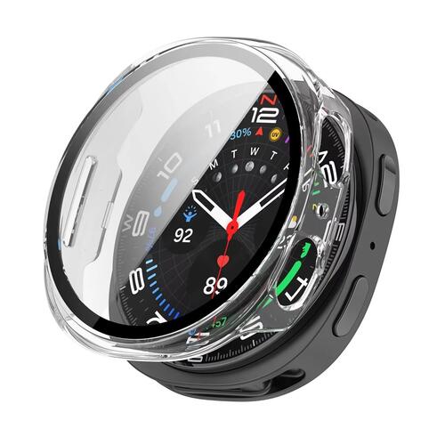 Microsonic Samsung Galaxy Watch 8 40mm Kılıf Clear Premium Slim WatchBand Şeffaf