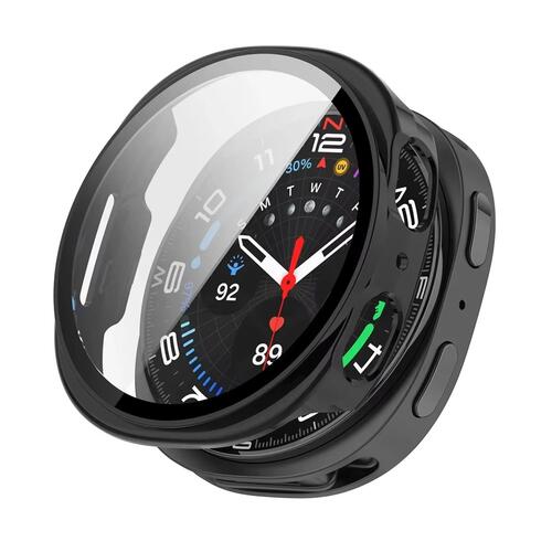 Microsonic Samsung Galaxy Watch 8 40mm Kılıf Matte Premium Slim WatchBand Siyah