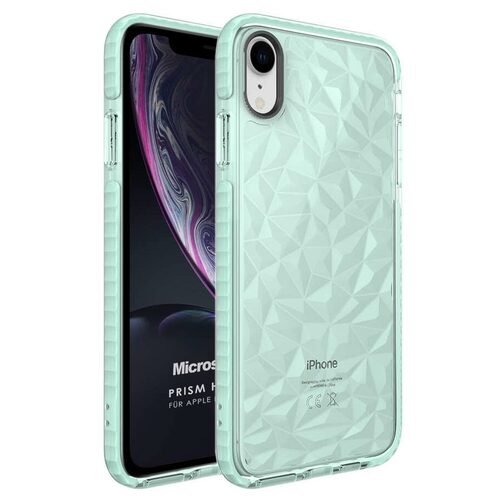 Microsonic Apple iPhone XR Kılıf Prism Hybrid Yeşil