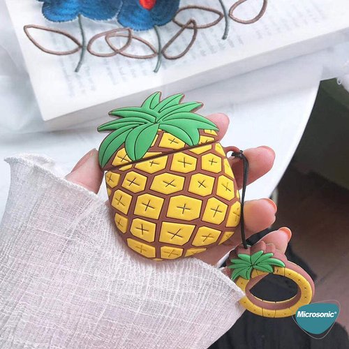 Microsonic Apple AirPods Pro Kılıf Ananas