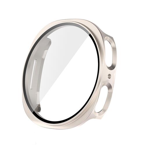 Microsonic Samsung Galaxy Watch 8 40mm Kılıf Matte Premium Slim WatchBand Starlight