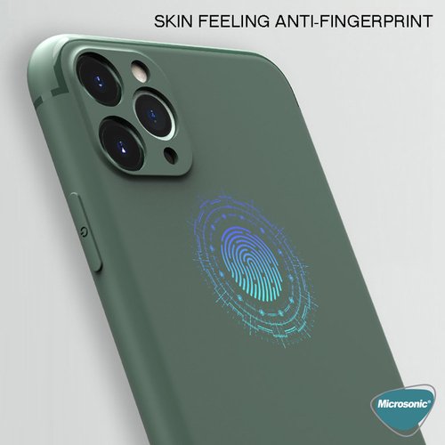 Microsonic Apple iPhone 11 Pro (5.8'') Kılıf Kamera Korumalı Yeşil