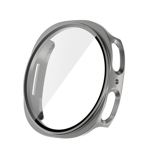 Microsonic Samsung Galaxy Watch 8 40mm Kılıf Matte Premium Slim WatchBand Titanyum