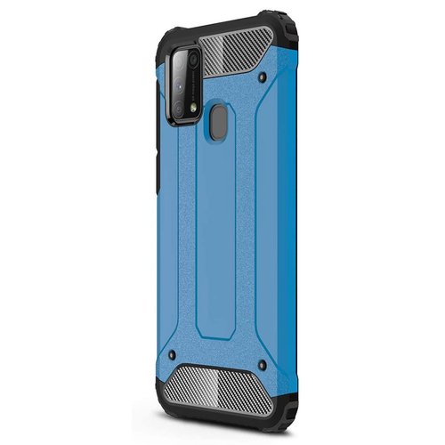 Microsonic Samsung Galaxy M31 Kılıf Rugged Armor Mavi