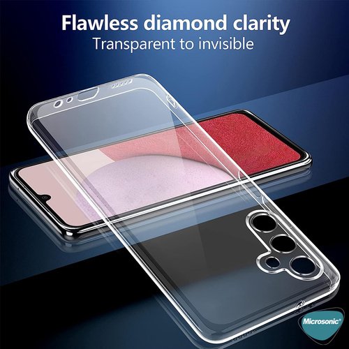 Microsonic Samsung Galaxy A16 Kılıf Transparent Soft Şeffaf