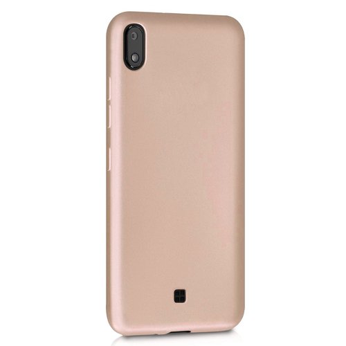 Microsonic Matte Silicone LG K20 2019 Kılıf Gold