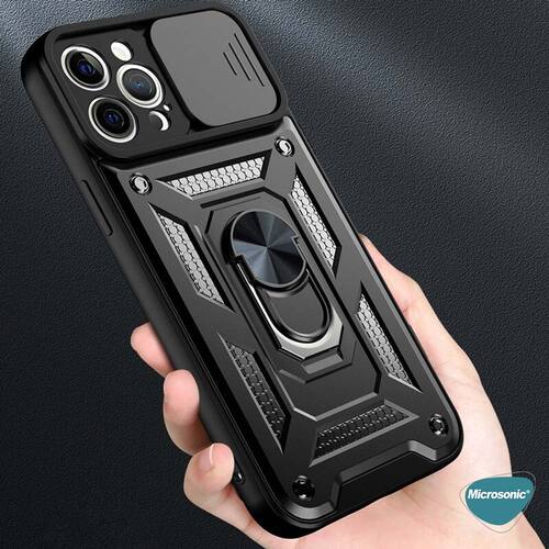Microsonic TECNO Camon 40 4G Kılıf Impact Resistant Siyah