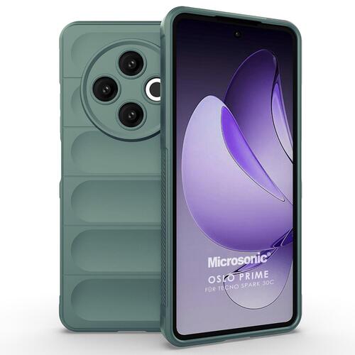 Microsonic TECNO Spark 30C 4G Kılıf Oslo Prime Yeşil