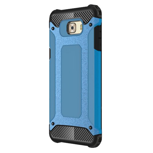 Microsonic Samsung Galaxy C5 Pro Kılıf Rugged Armor Mavi