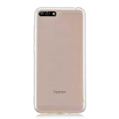 Microsonic Huawei Y6 2018 Kılıf Transparent Soft Beyaz