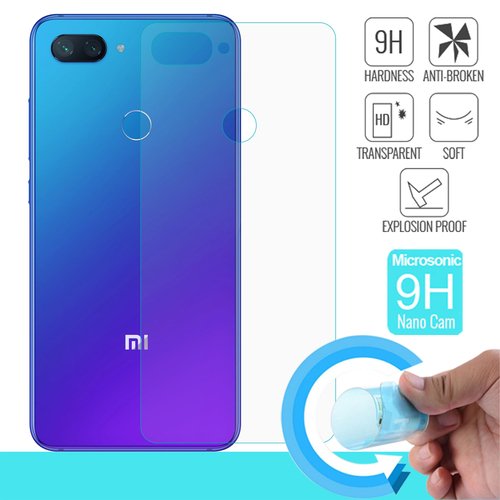 Microsonic Xiaomi Mi 8 Lite Arka Nano Cam Ekran koruyucu