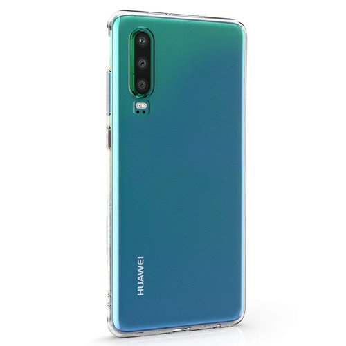 Microsonic Huawei P30 Kılıf Transparent Soft Beyaz