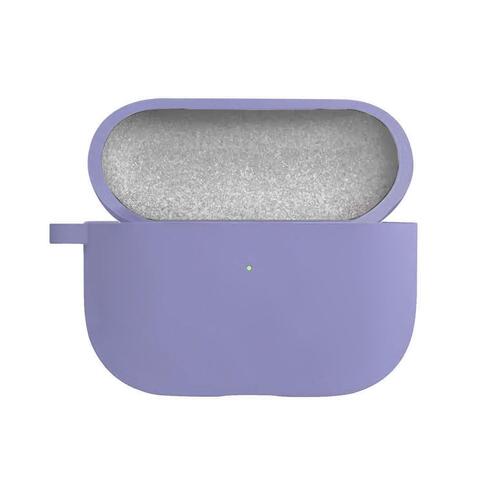 Microsonic AirPods Pro 3 Liquid Silicone Lansman Lavanta Grisi