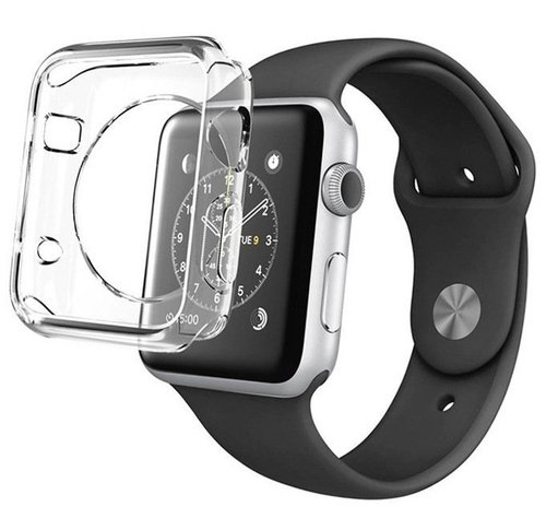 Microsonic Apple Watch Series 2 42mm Kılıf Clear Soft Şeffaf